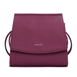 Purple Matt & Nat Erika Crossbody Bag